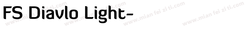 FS Diavlo Light字体转换